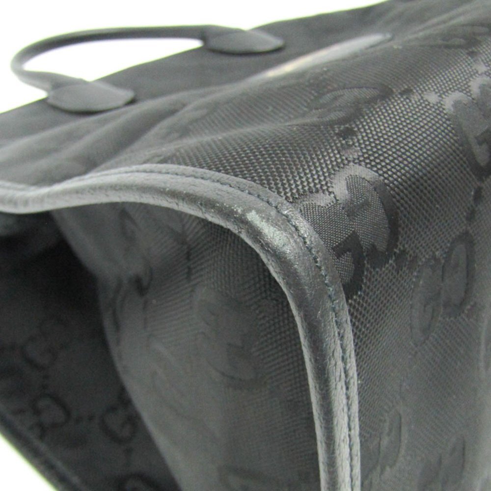 GUCCI Authentic Black Leather Shoulder Bag - Picture 5 of 13